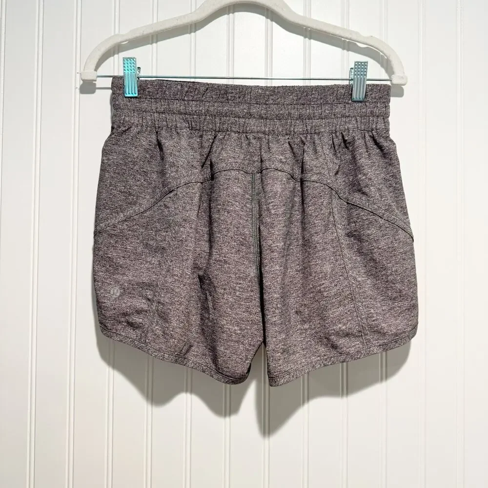 Lululemon Tracker Shorts Heather Gray Size 8